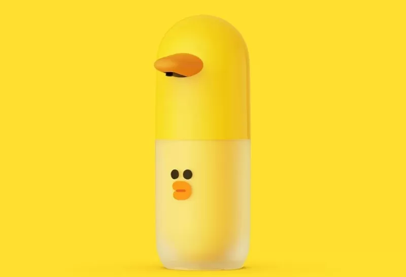 Xiaomi представила лимитированную серию автоматических дозаторов мыла Mijia Line Friends