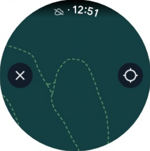 Wear OS Google Maps