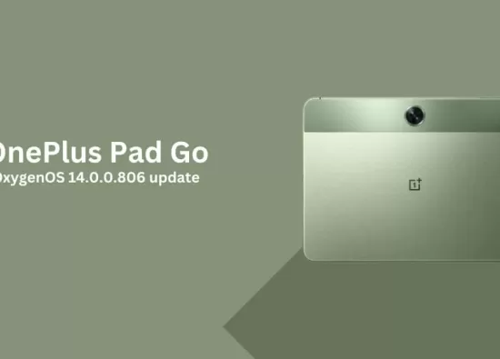 OnePlus Pad Go получил обновление OxygenOS 14.0.0.806: Улучшена автономность и безопасность