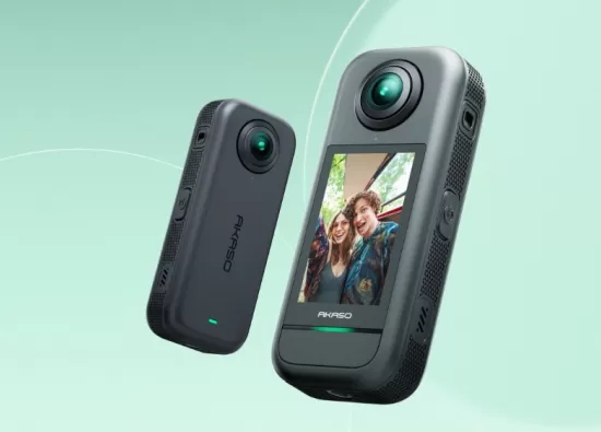 Akaso 360: новая экшн-камера с 48 МП сенсором и 360° стабилизацией за $199