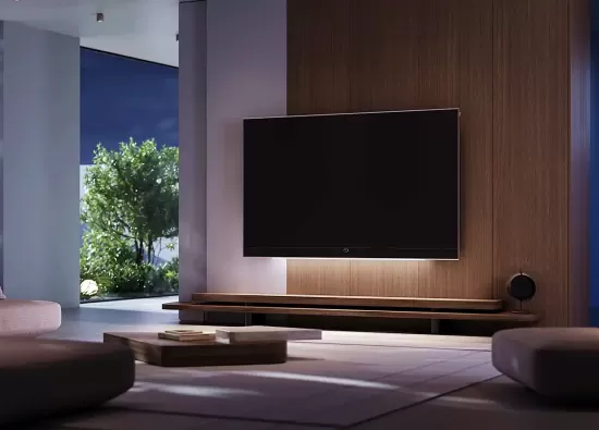 Loewe Stellar 97: 97-дюймовый OLED телевизор с алюминиевым корпусом