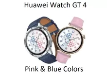 Умные часы Huawei Watch GT 4 скоро будут доступны в розовом и голубом цвете