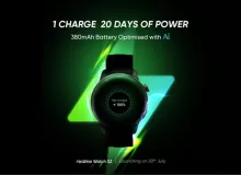 Realme Watch S2: Умные часы с искусственным интеллектом и 20 дней автономной работы