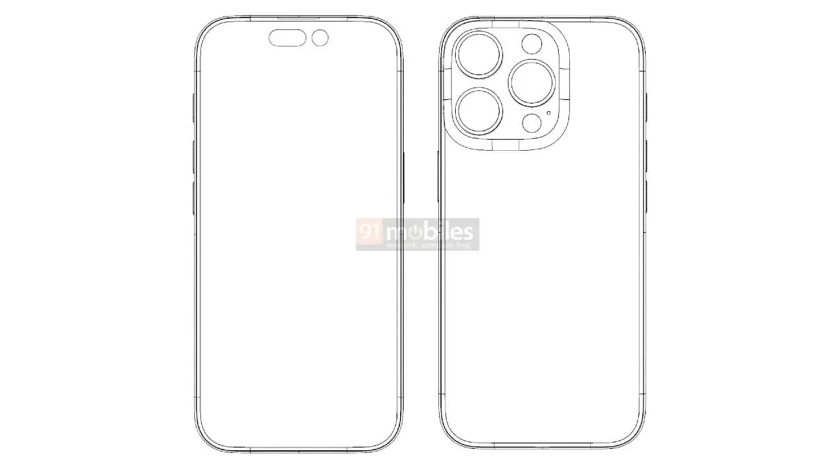 Утечка чертежей iPhone 16 Pro, подтверждает что смартфон остался без изменений