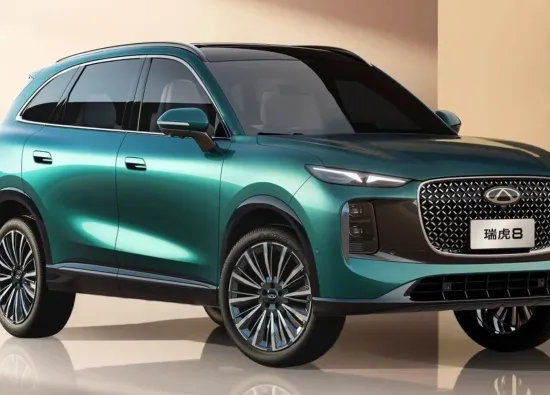 Новый Chery Tiggo 8: обновлённый дизайн и увеличенные габариты