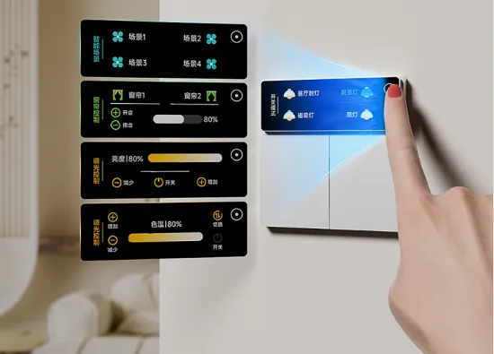 Xiaomi представила умный выключатель с цветным экраном и поддержкой экосистемы умного дома