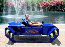 Axion от FusionFlight: первая в мире гоночная летающая машина, работающая на дизеле